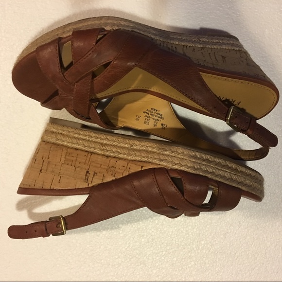 Franco Sarto Leather Sandals NWT - Picture 4 of 4